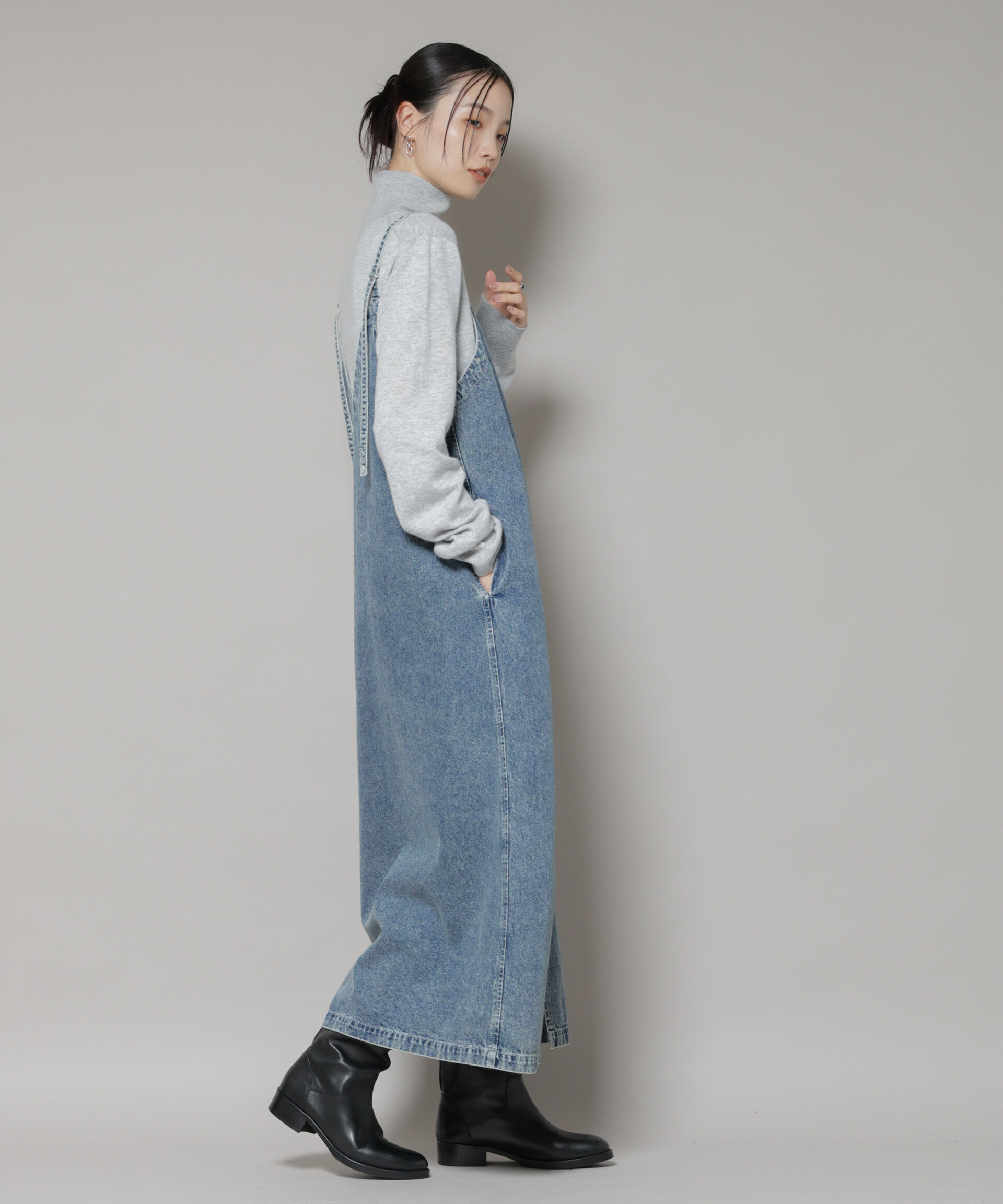 nano･universe「タートルネックカシミヤ混ニットプルオーバー」|ニット・セーター|