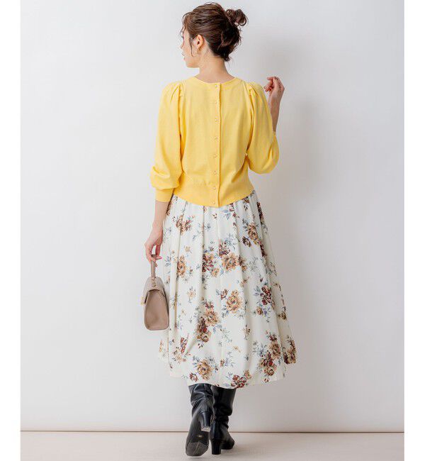 組曲「【前後着用可】BOREROタックプルオーバー ニット」|ニット・セーター|