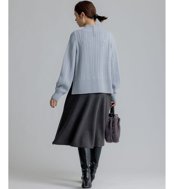 組曲「ニットフレア スカート」|スカート|
