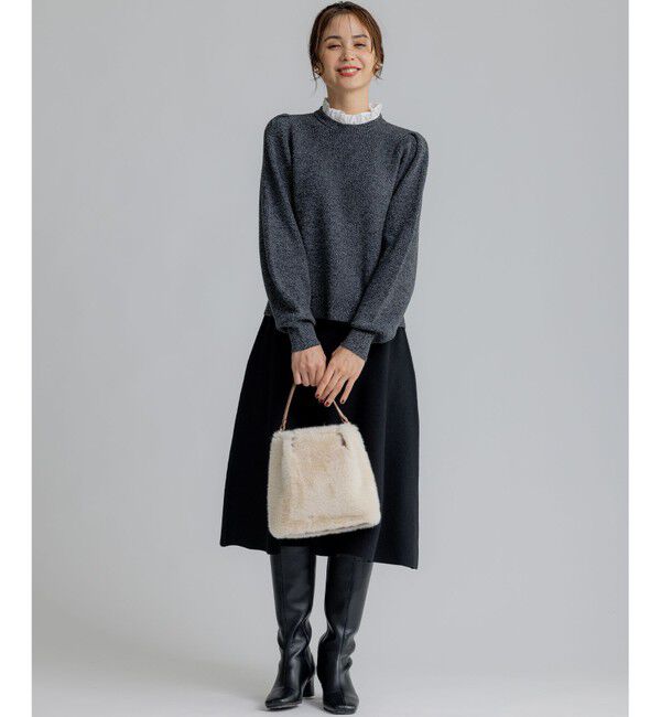 組曲「ニットフレア スカート」|スカート|