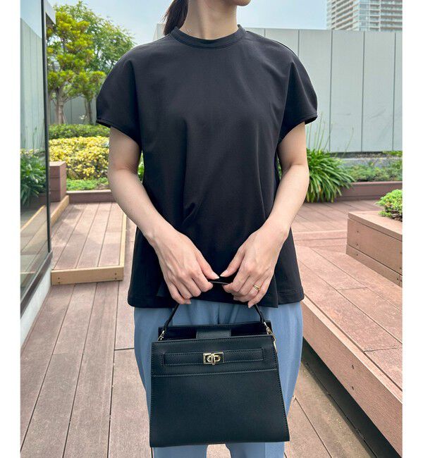 組曲「【2WAY】レース襟フレンチテリー カットソー」|Tシャツ・カットソー|