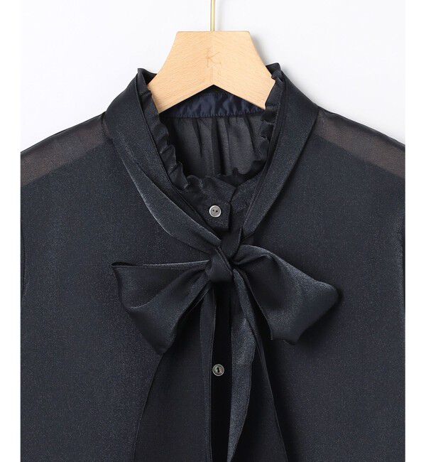 組曲「【WEB限定】シャイニーオーガンボウタイ付き ブラウス」|シャツ・ブラウス|