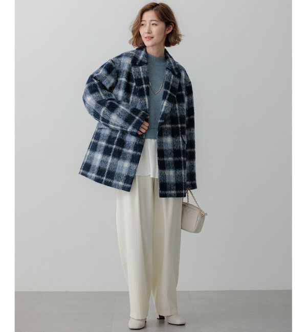 23区「ナチュラルストレッチサキソニー バレル パンツ」|その他|