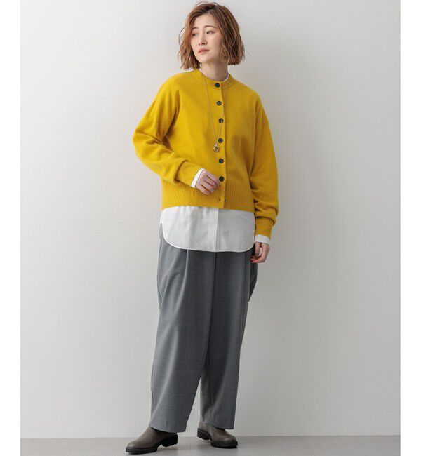 23区「ナチュラルストレッチサキソニー バレル パンツ」|その他|