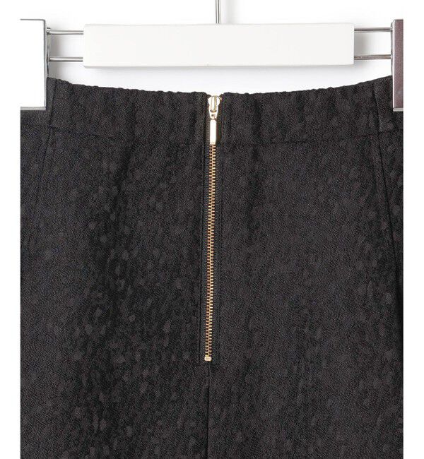 23区「【洗える】ジオメトリックジャカード タックフレア スカート」|スカート|