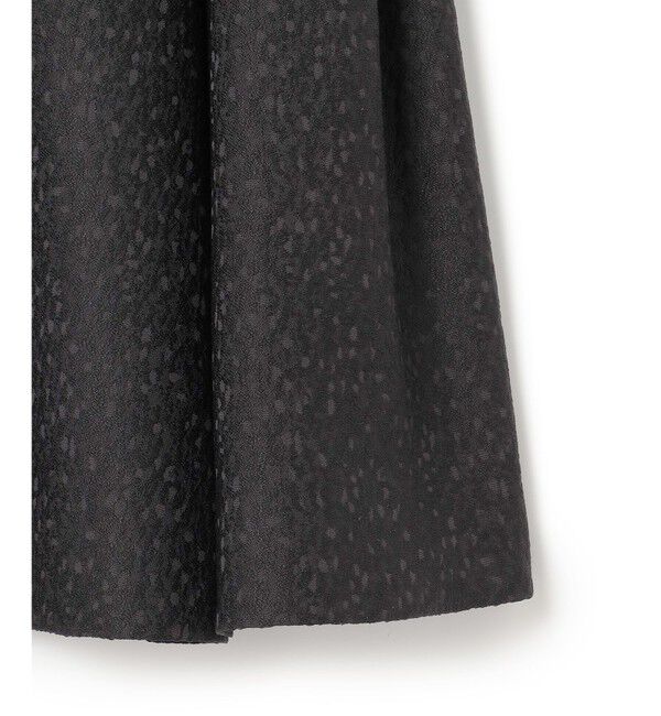 23区「【洗える】ジオメトリックジャカード タックフレア スカート」|スカート|