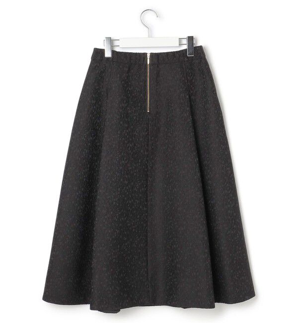 23区「【洗える】ジオメトリックジャカード タックフレア スカート」|スカート|