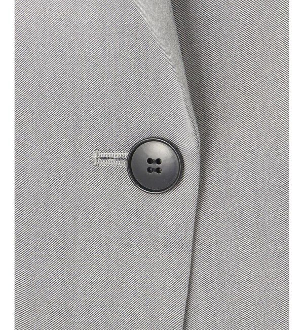 23区「【セットアップ対応/洗える】ストレッチシャンブレー テーラードジャケット」|テーラードジャケット|