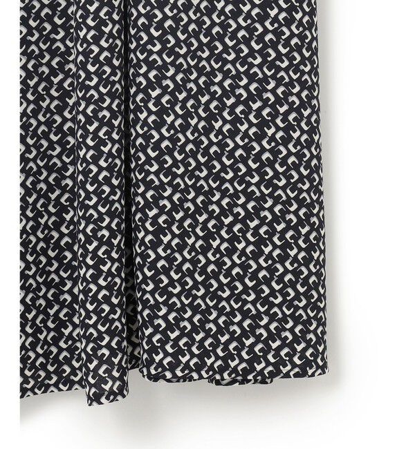 23区「【洗える】モダンジオメトリックプリント ワンピース」|ワンピース|