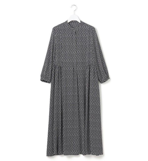 23区「【洗える】モダンジオメトリックプリント ワンピース」|ワンピース|