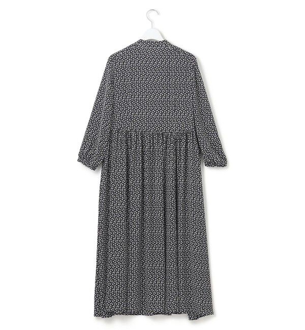 23区「【洗える】モダンジオメトリックプリント ワンピース」|ワンピース|