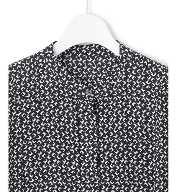 23区「【洗える】モダンジオメトリックプリント ワンピース」|ワンピース|