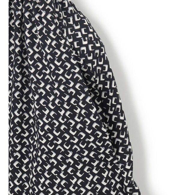 23区「【洗える】モダンジオメトリックプリント ワンピース」|ワンピース|