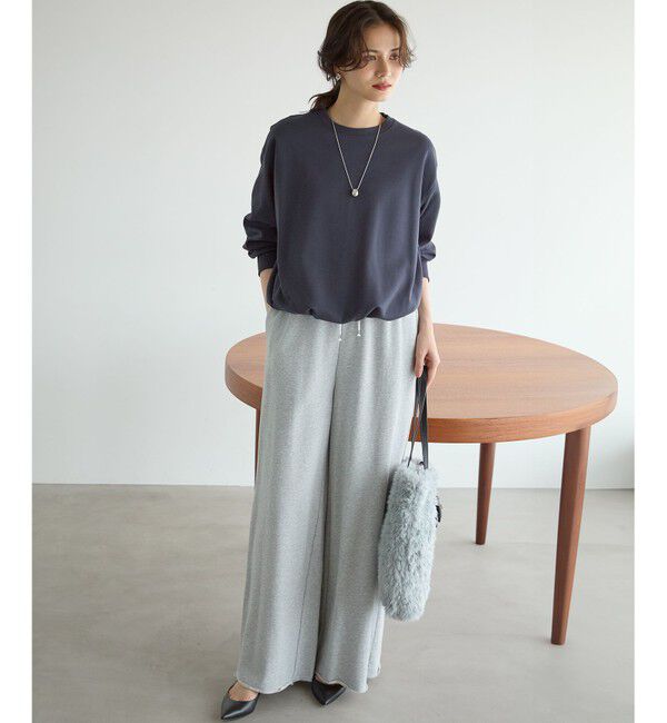 23区「【SLOW/一部店舗限定】ライトダンボール バルーン スウェット」|Tシャツ・カットソー|