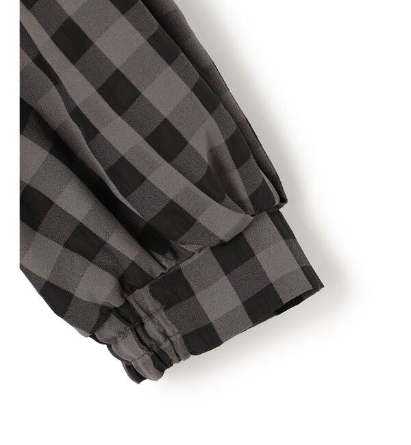 23区「【WEB&一部店舗限定】ブロックチェック フリル ブラウス」|シャツ・ブラウス|