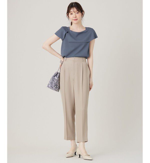 ANY SIS「【接触冷感・UVカット・速乾】コンフォートビューティサテン パンツ」|その他|