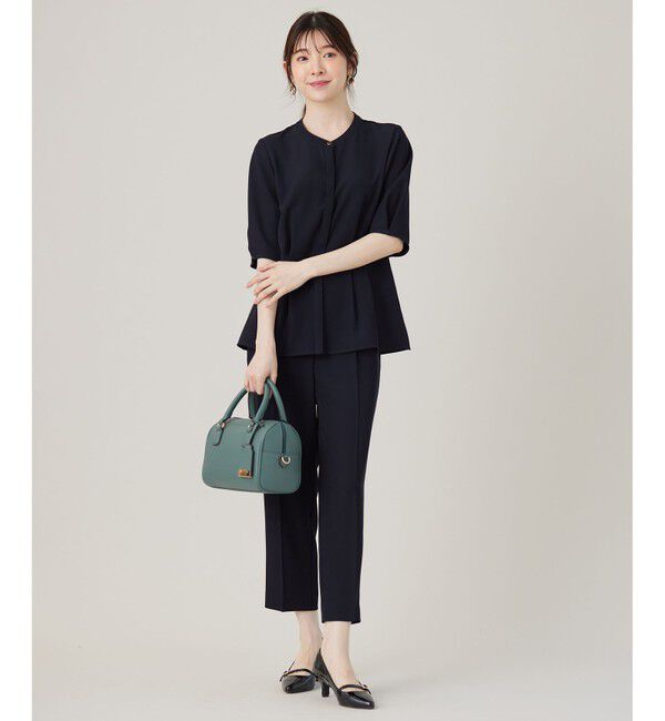 ANY SIS「【接触冷感・UVカット・速乾】コンフォートビューティサテン パンツ」|その他|