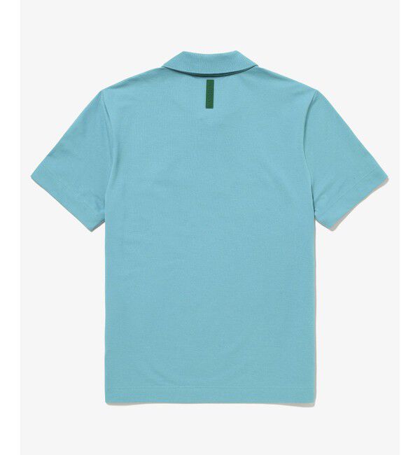 LACOSTE「オーガニックコットン ワントーンストレッチ鹿の子ポロシャツ」|ポロシャツ|