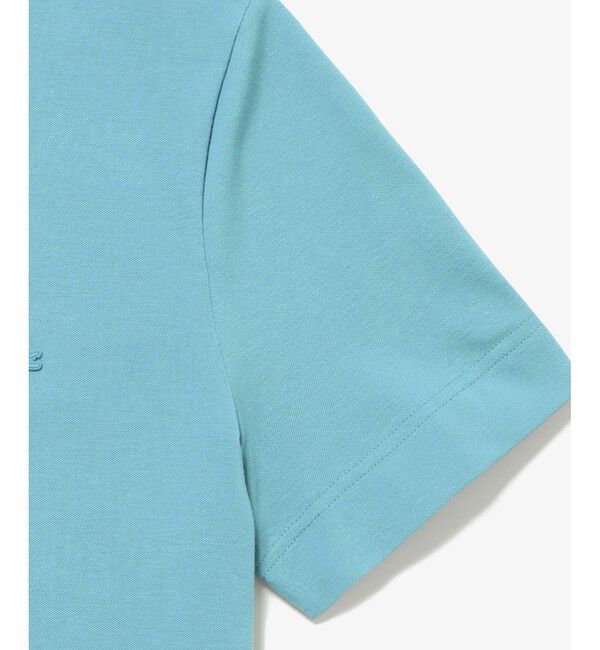 LACOSTE「オーガニックコットン ワントーンストレッチ鹿の子ポロシャツ」|ポロシャツ|