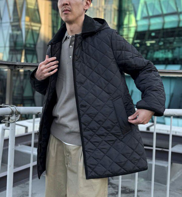 NOLLEY'S goodman「【Traditional weatherwear】別注 DERBY HOOD キルティングジャケット 25AW」|ブルゾン・スタジャン|