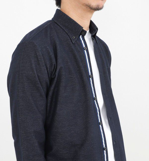 NOLLEY'S goodman「起毛ジャージ テープBD 25AW」|シャツ・ブラウス|