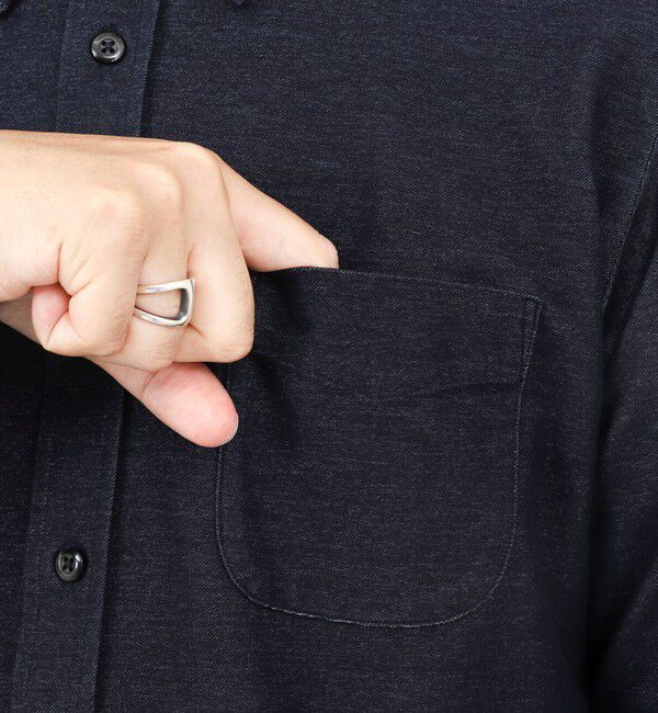 NOLLEY'S goodman「起毛ジャージ テープBD 25AW」|シャツ・ブラウス|