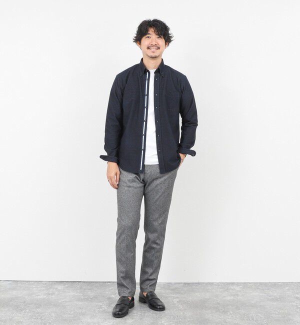 NOLLEY'S goodman「起毛ジャージ テープBD 25AW」|シャツ・ブラウス|