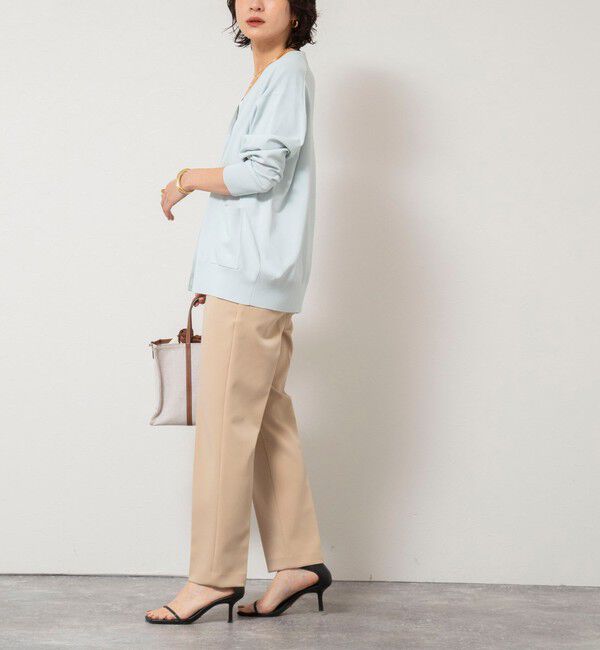 NOLLEY'S sophi「《セットアップ対応》ウォッシャブルWクロス2WAYストレッチテーパードパンツ」|その他|