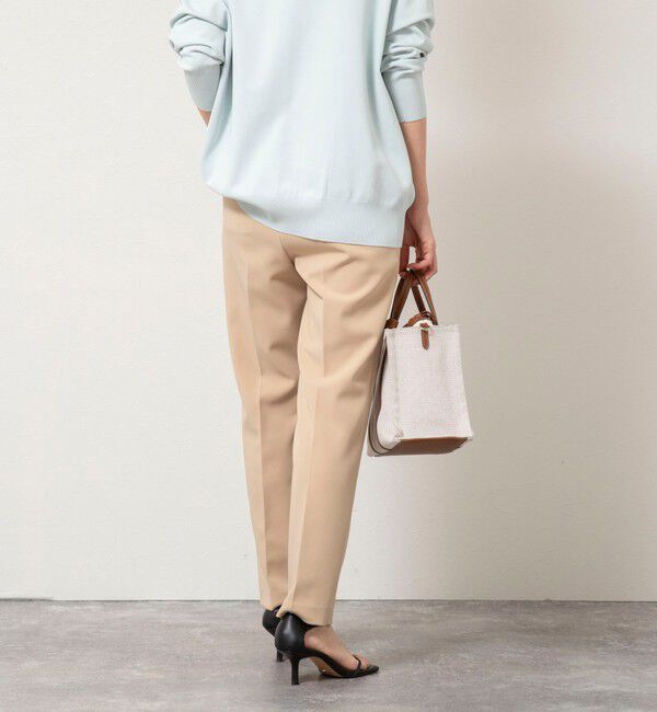 NOLLEY'S sophi「《セットアップ対応》ウォッシャブルWクロス2WAYストレッチテーパードパンツ」|その他|