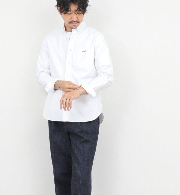 NOLLEY'S goodman「TRADITIONAL OX クジラBD オックス ボタンダウンシャツ 26SS」|シャツ・ブラウス|
