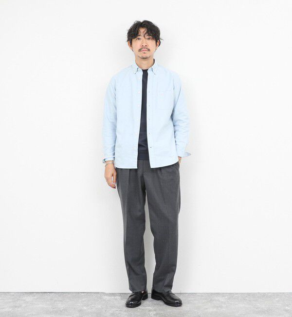 NOLLEY'S goodman「TRADITIONAL OX クジラBD オックス ボタンダウンシャツ 26SS」|シャツ・ブラウス|