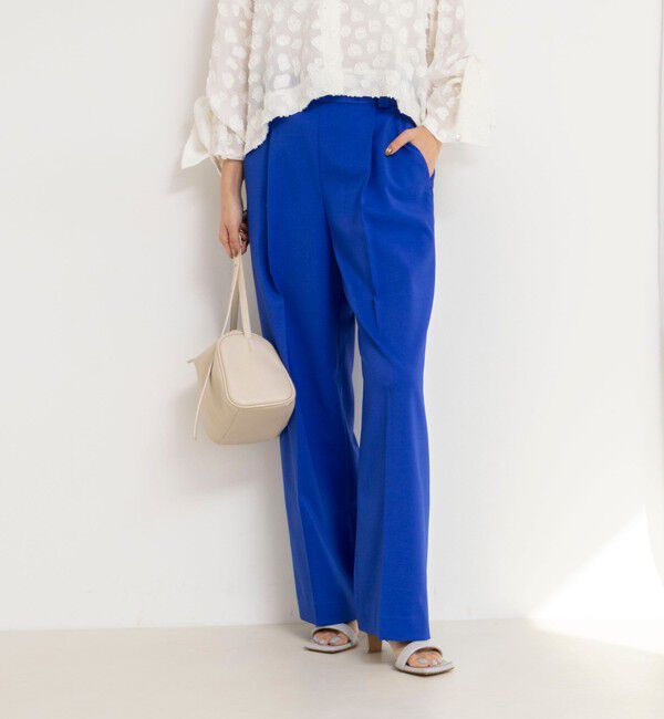 NOLLEY'S「ウォッシャブルドライツイルワイドパンツ」|その他|