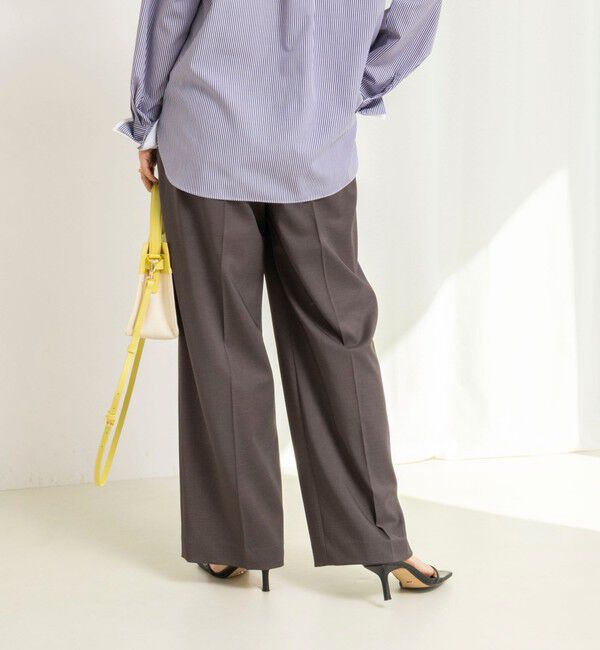NOLLEY'S「ウォッシャブルドライツイルワイドパンツ」|その他|