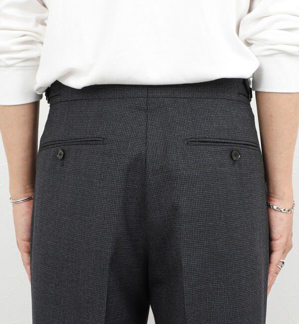 NOLLEY'S goodman「ウォッシャブルウールワイドスラックス 26SS」|スラックス|