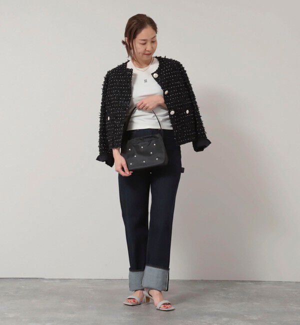 NOLLEY'S「タフタパールバッグ」|ハンドバッグ|