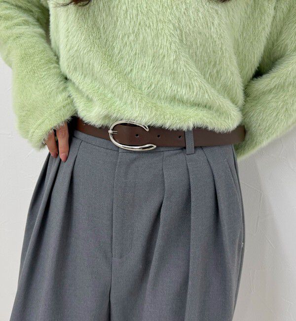 fredy emue「Cバックルベルト2」|ベルト|ブラウン系その他