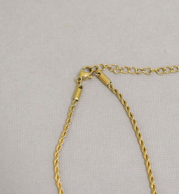 fredy emue「ステンレススクリューチェーンネックレス ショート」|ネックレス|