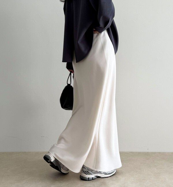 fredy emue「ヘビーサテンバイアススカート」|スカート|