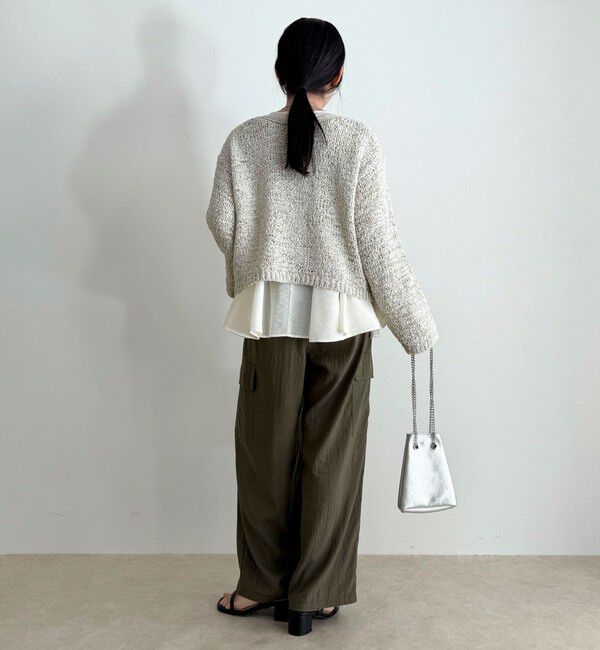 fredy emue「テープヤーンニットプルオーバー」|ニット・セーター|