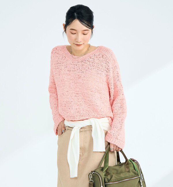 fredy emue「テープヤーンニットプルオーバー」|ニット・セーター|