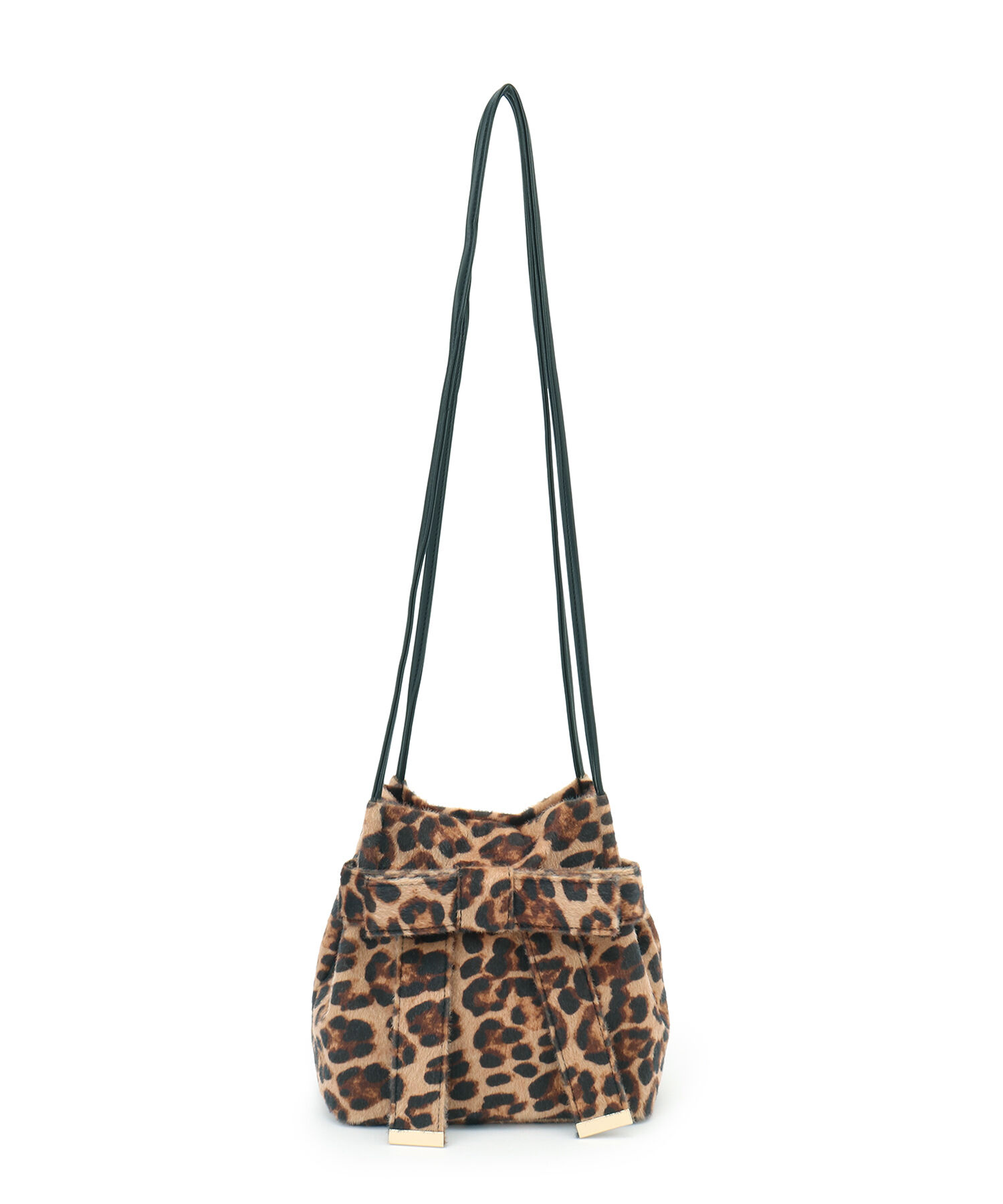 VIS「【ハンドルの長さ調節が出来る】リボンミニトートバック」|ショルダー・メッセンジャー|