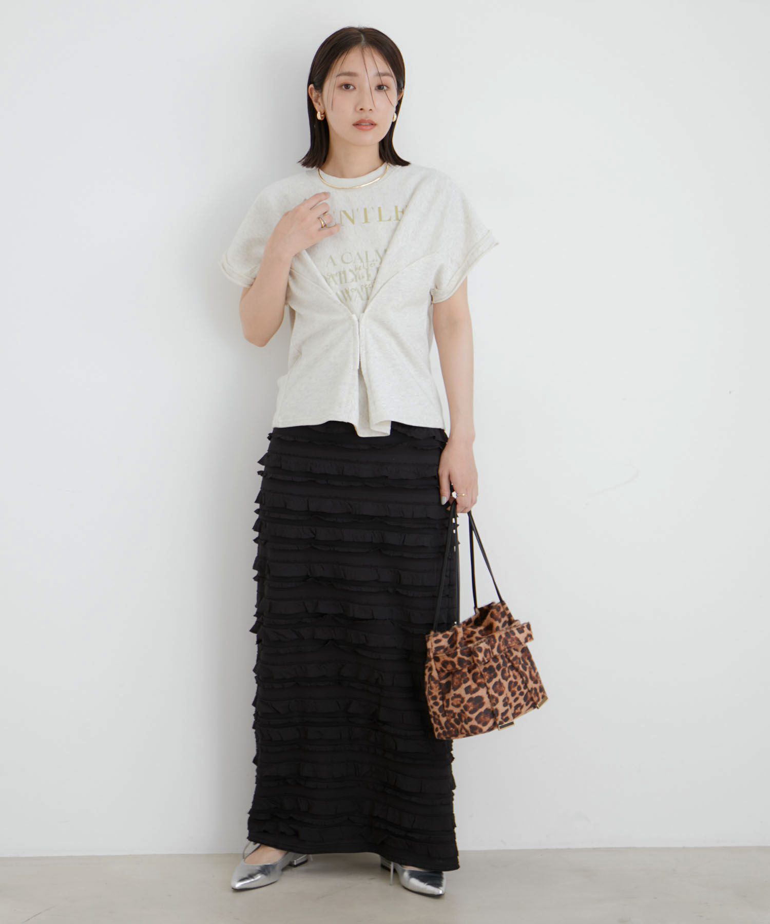 VIS「【ハンドルの長さ調節が出来る】リボンミニトートバック」|ショルダー・メッセンジャー|