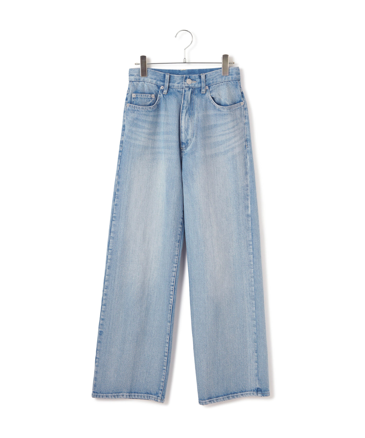 VIS「ハイウエストストレートデニム」|デニム|