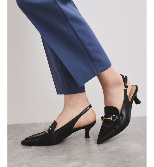 VIS「スリングバックビットパンプス」|パンプス|