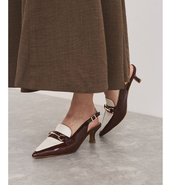 VIS「スリングバックビットパンプス」|パンプス|