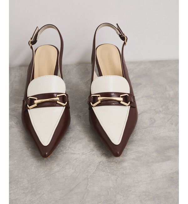 VIS「スリングバックビットパンプス」|パンプス|