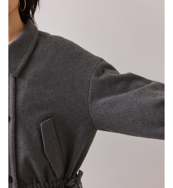 VIS「ドロストペプラムブルゾン」|ブルゾン・スタジャン|