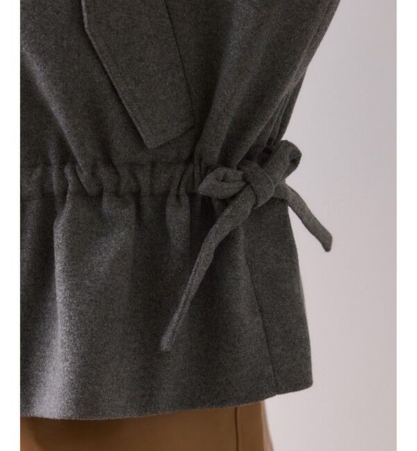 VIS「ドロストペプラムブルゾン」|ブルゾン・スタジャン|