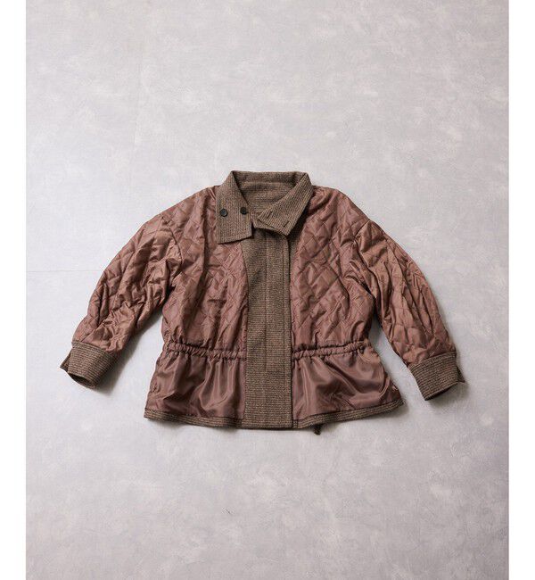 VIS「ドロストペプラムブルゾン」|ブルゾン・スタジャン|