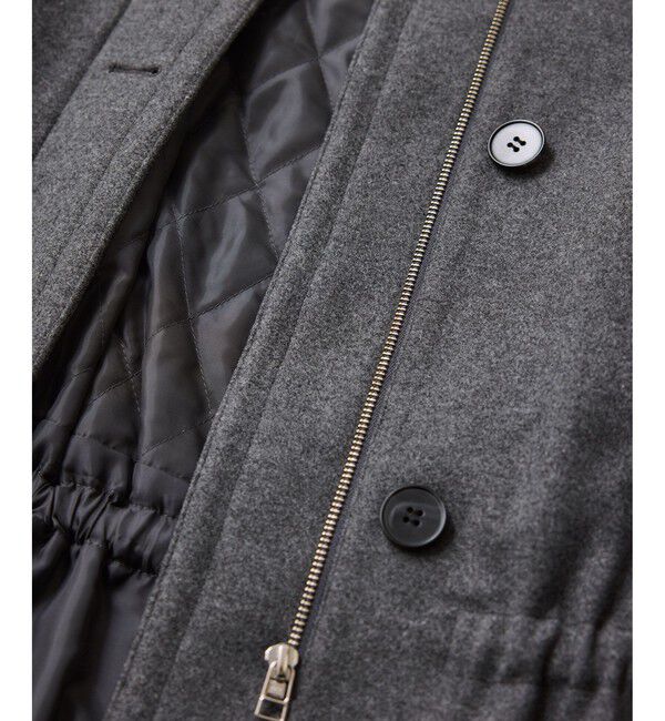 VIS「ドロストペプラムブルゾン」|ブルゾン・スタジャン|